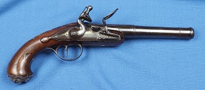 Queen Anne Pistol by Buckmaster c1760
