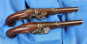 Pair of 1676 dated Pistols by Beretta