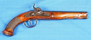 Early Percussion Pistol by Lamotte of Paris c1820