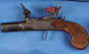 Pocket Pistol by Wilson of London c1815