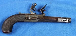 Meredith & Moxham Bayonet Travelling Pistol c1825