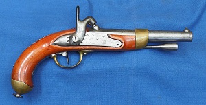French Model 1822 conversion Cavalry Pistol #727