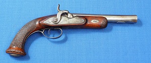 Belgium Empire Style Conversion Pistol c1830